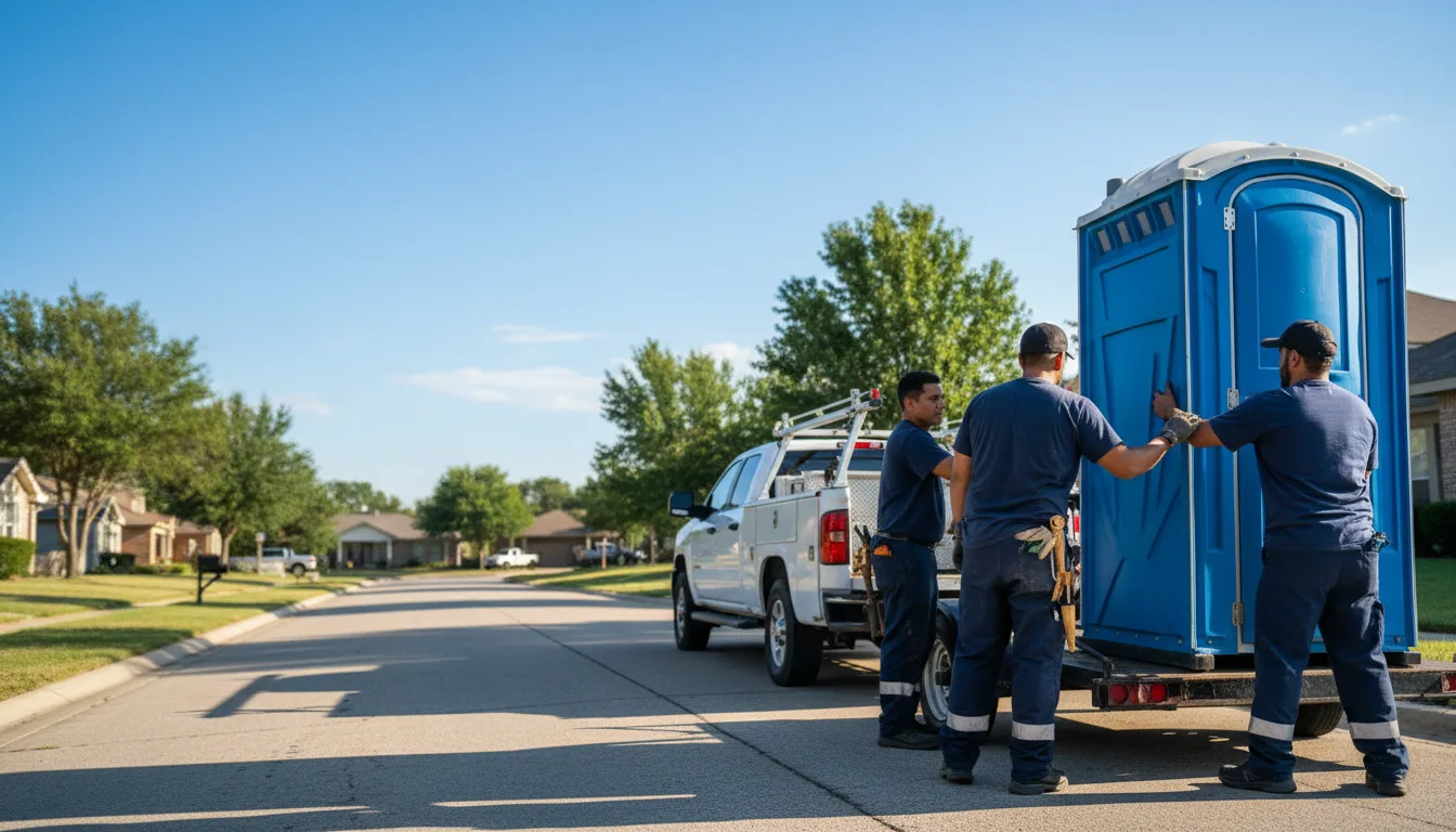 Portable Toilet Rental in Hudson, KS near me